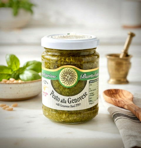Venturino Basil Pesto Alla Genovese with Garlic 180g