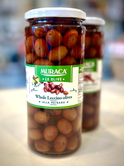 Muraca Olives Leccino Whole 580gm