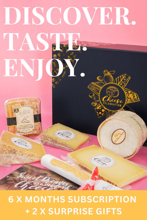 6 Months Cheese Club Subscription Box - The Most Popular