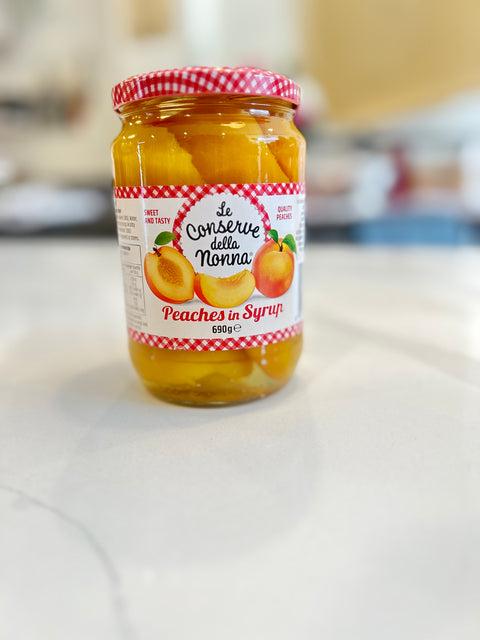 Peaches in Syrup by Le Conserve Della Nonna 690g
