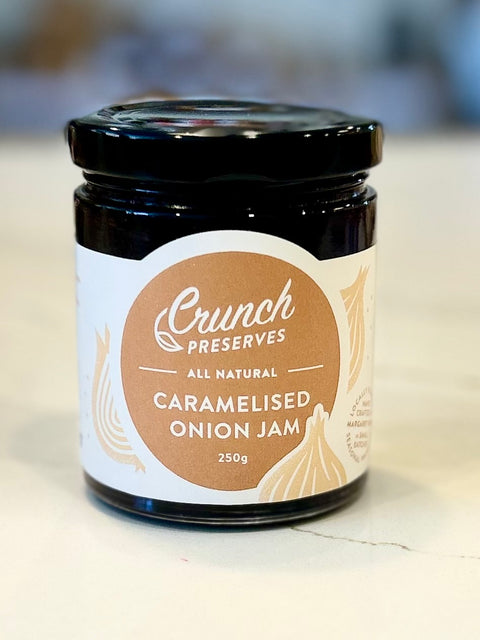 Crunch Preserve Caramelised Onion Jam 250gm