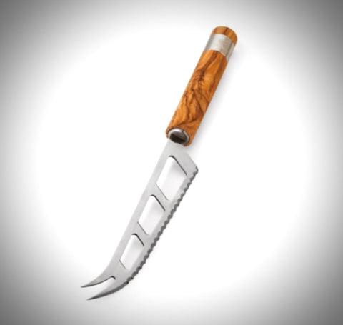 Berard Acero Cheese Knife 20cm with Olive Wood Handle