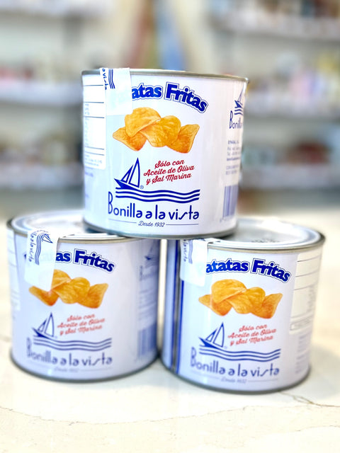 Bonilla a la vista Patatas Fritas Chips in tin 40g