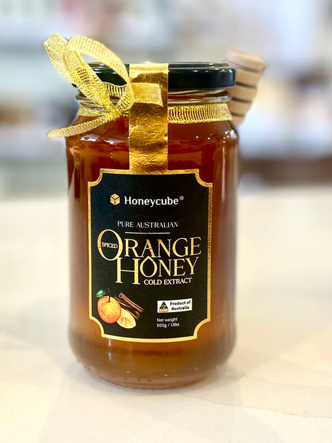 Honeycube Pure Australian Spiced Orange Honey Cold Extract 500gm