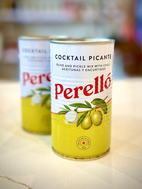Perello Olive & Pickle Mix with Chilli 350g