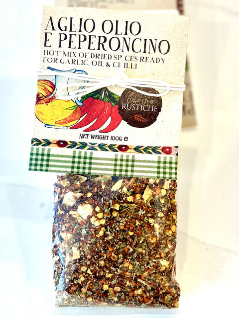 Hot mix Garlic, oil and chilli spices 100g