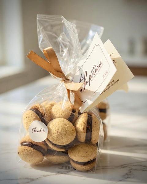 Baci di Dama - Italian Chocolate Hazelnut Biscuits - Cheese Celebration