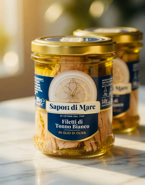 SDM White Tuna Fillet in Olive Oil 200g