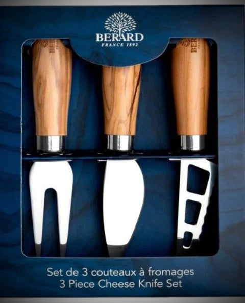 Berard 3 Piece Cheese Knife Set