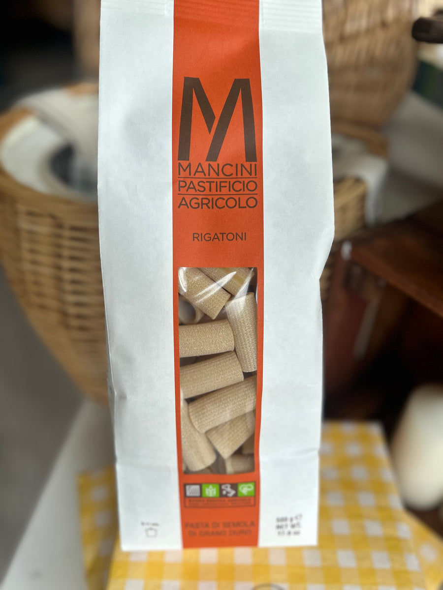 Mancini Rigatoni 500g | Italian Artisan Pasta – Cheese Celebration