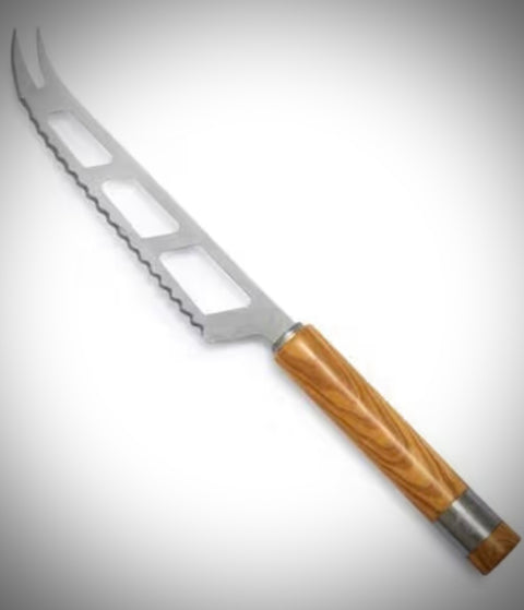 Berard Acero Cheese Knife 20cm with Olive Wood Handle