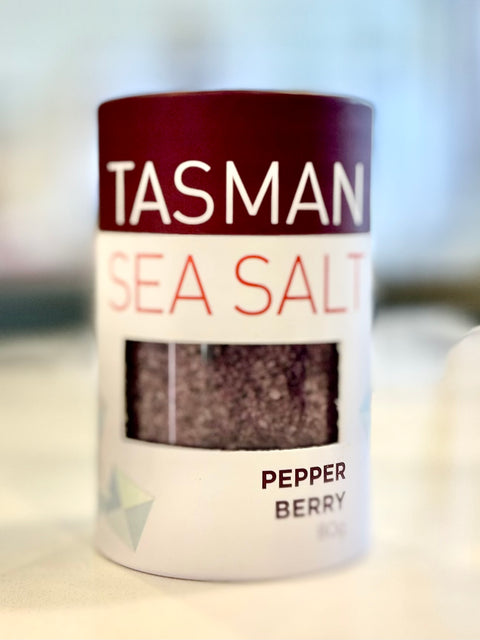 Tasman Sea Salt with pepper berry 80g