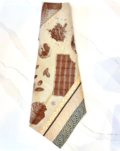 Le Jacquard Francais Chocolats Recettes Cacao Pink Tea Towel 80x60cm 100% cotton