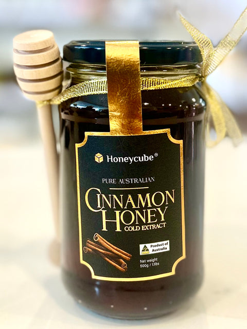 Honeycube Pure Australian Cinnamon Honey Cold Extract 500gm