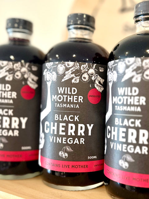 Wild Mother Black Cherry Vinegar 500ml