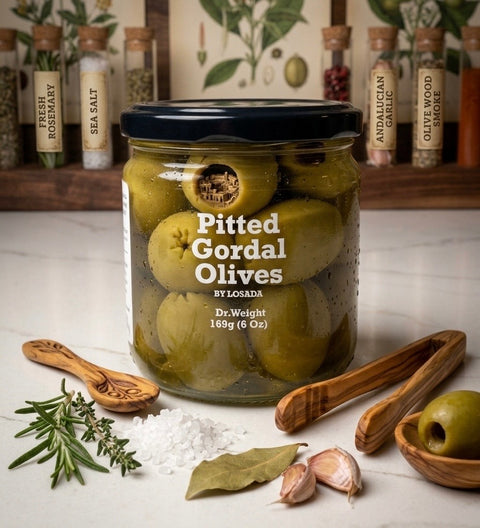 Losada Gordal Pitted Olives 198g