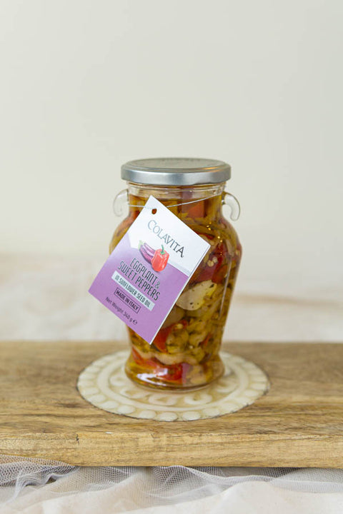 Eggplant & Sweet Peppers by Colavita 340g