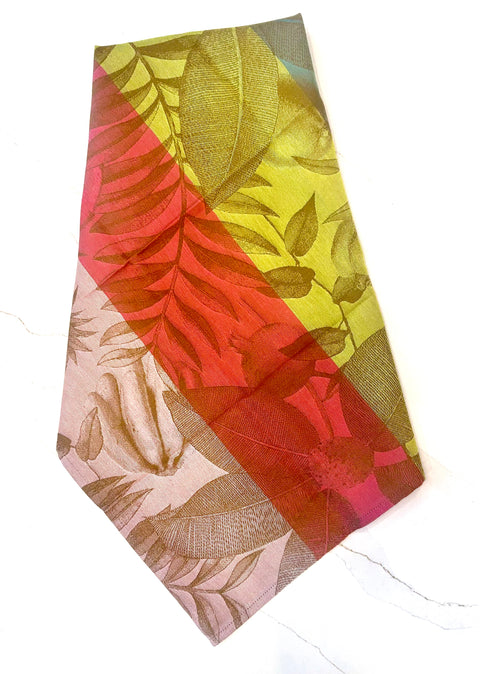 Le Jacquard Francais Fruits Exotiques Cocktail Pink Tea Towel 80x60cm 100% cotton