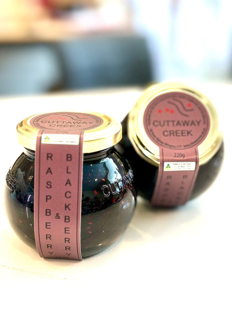 Cuttaway Creek Raspberry & Blackberry Jam