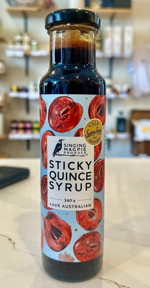 Singing Magpie Sticky Quince Syrup 340gm