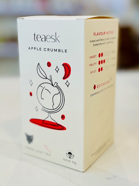 Apple Crumble Tea by Teaesk loose leaf 70gm