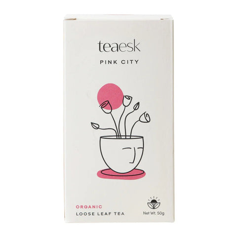 Pink City Organic Herbal Chai Tea by TEAESK