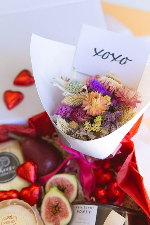 "Love At First Bite" - A Luxurious Romantic Celebration Cheese Hamper