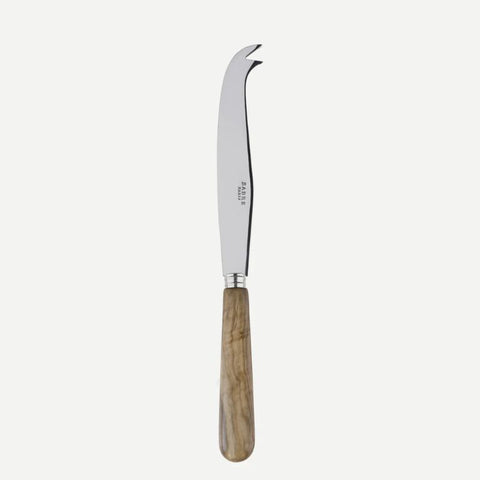 Large Cheese Knife Lavandou, Olive Tree Wood By Sabre Paris