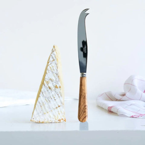 Large Cheese Knife Lavandou, Olive Tree Wood By Sabre Paris