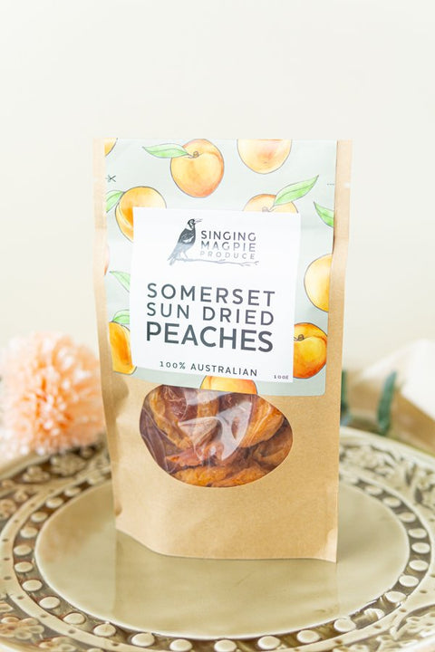 Somerset Sun Dried Peaches by Singing Magpie Produce