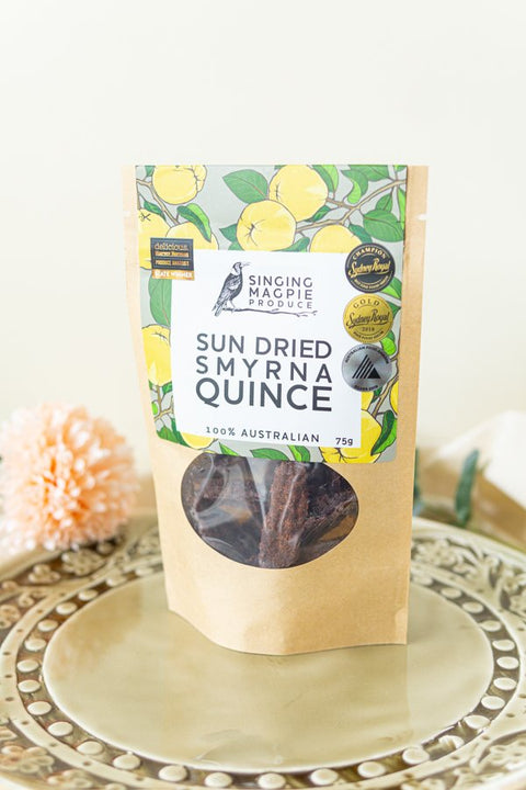 Sun Dried Smyrna Quince By Singing Magpie Produce