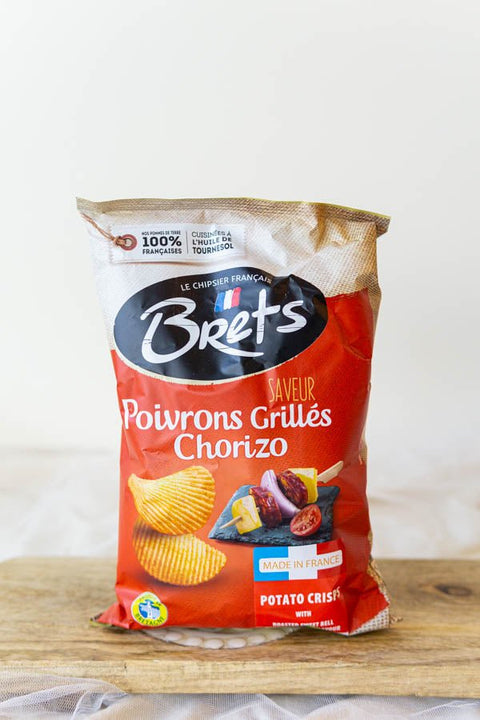 Bret’s Potato Chips with Pepper Chorizo Flavour - 125g - Cheese Celebration