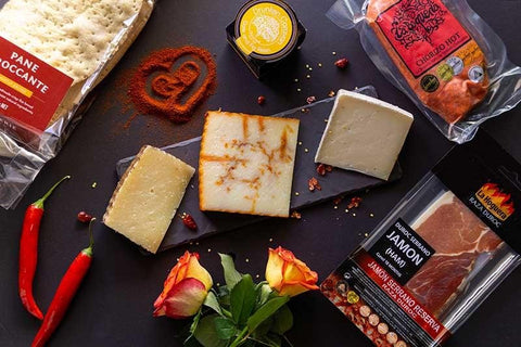 The "Picante" - Spanish Cheese & Charcuterie Hamper - Cheese Celebration