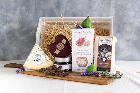 The "ROYAL" - English Cheese Hamper - Cheese Celebration