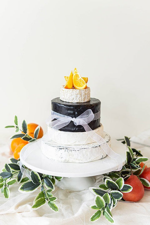 'Zagara' - 4 Tiered Cheese Wheel Cake and Tower - Cheese Celebration